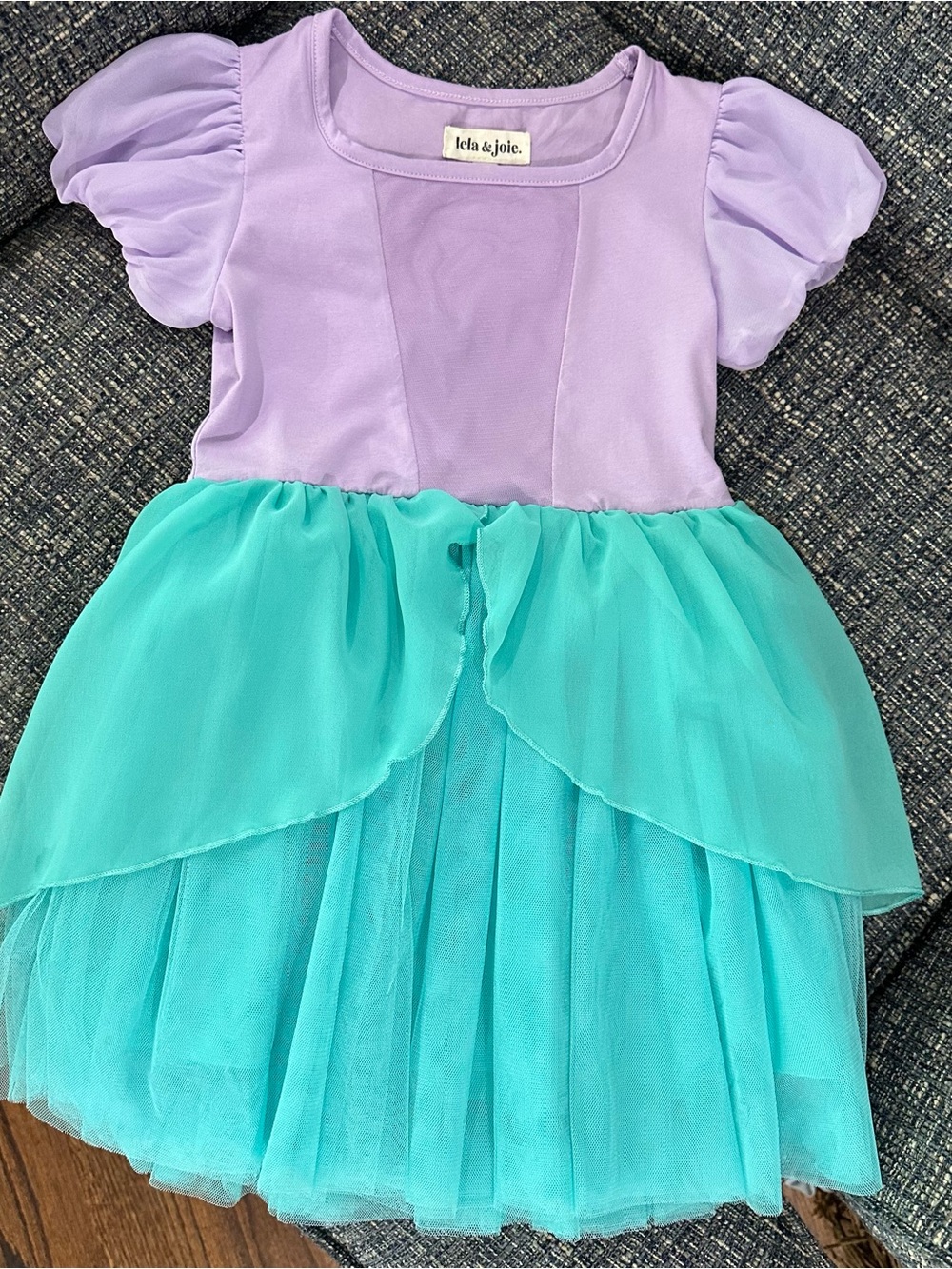 Toddler 4 Lela and Joie brand/Ariel Little Mermaid tutu twirl dress